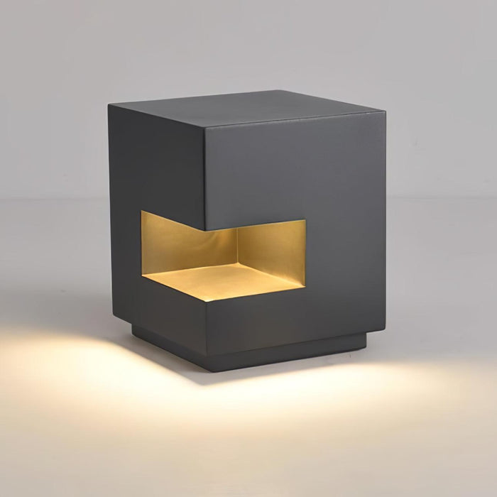 Regular Cube Post Outdoor Light-DWHOME