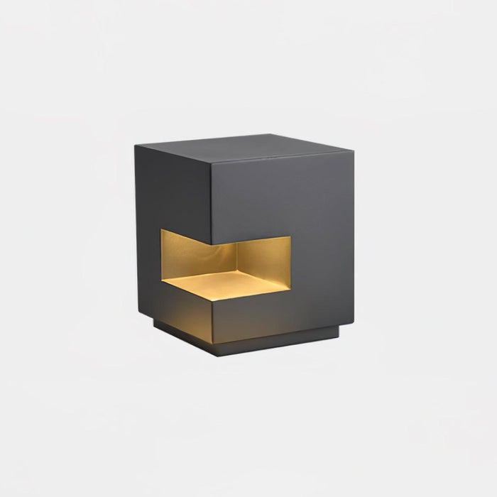 Regular Cube Post Outdoor Light-DWHOME