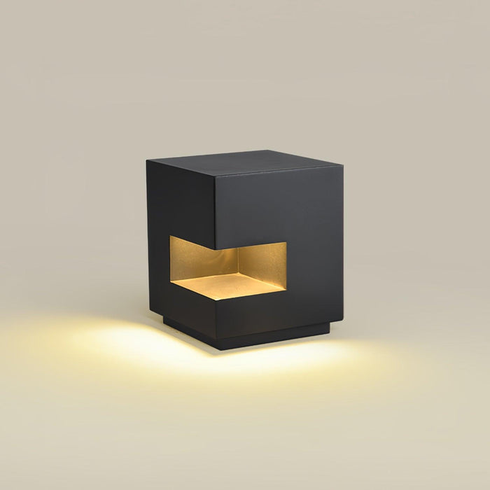 Regular Cube Post Outdoor Light-DWHOME