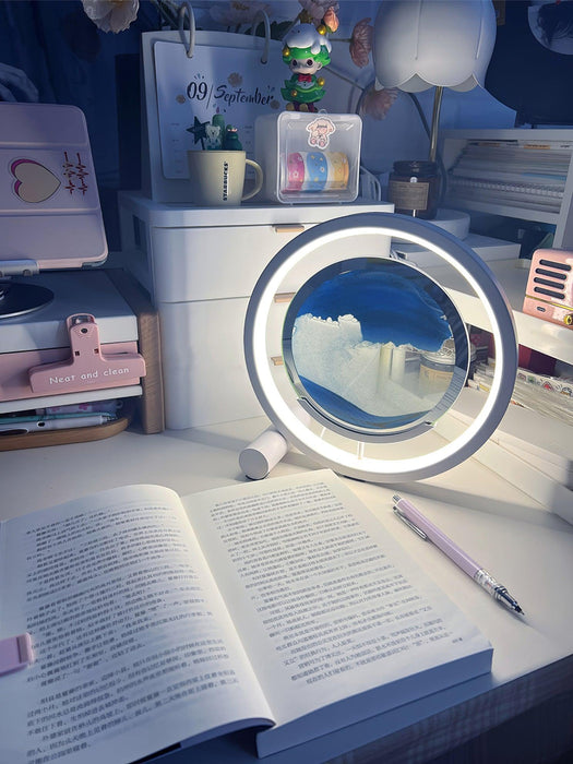 Relaxing Sand Built-in Battery Table Lamp - DWHOME