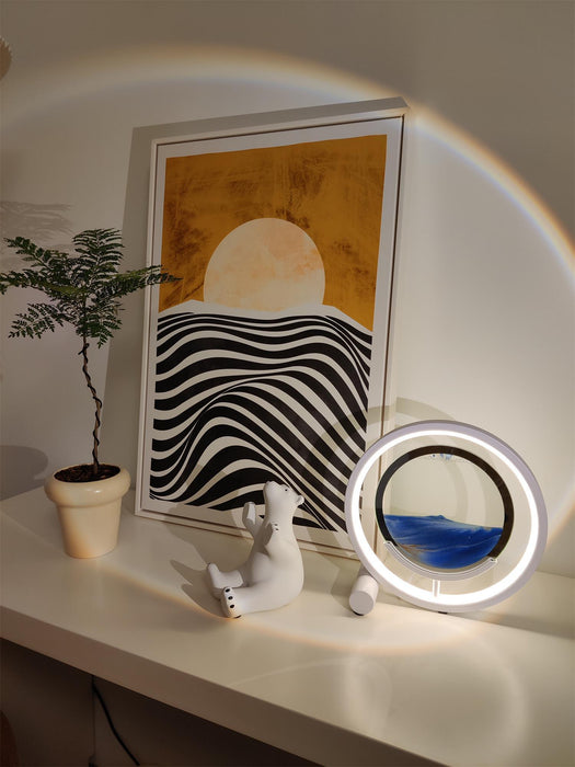 Relaxing Sand Built-in Battery Table Lamp - DWHOME