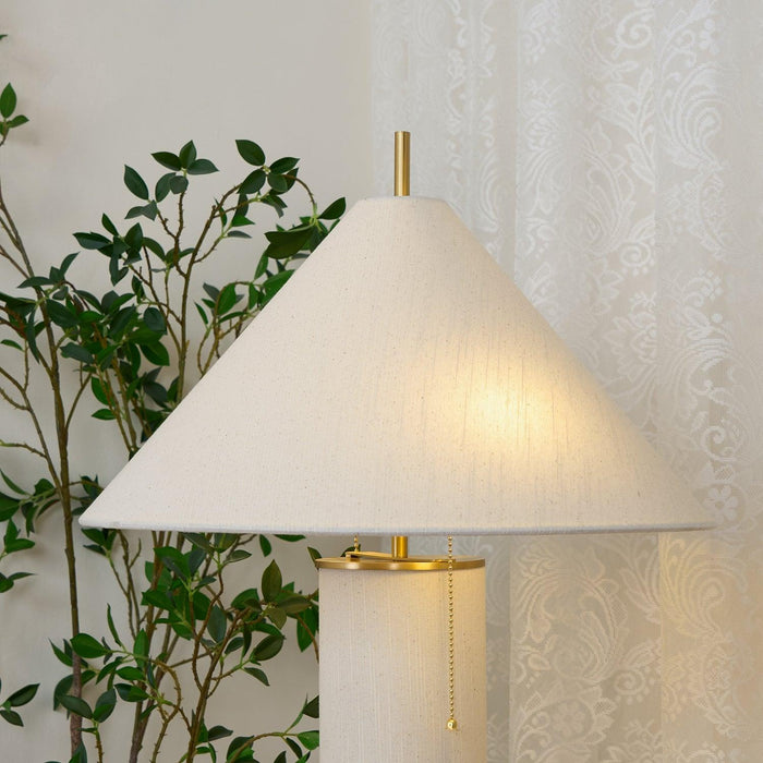 Remi Linen Table Lamp - DWHOME