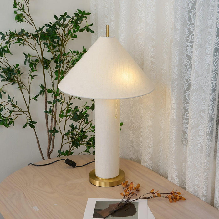 Remi Linen Table Lamp - DWHOME