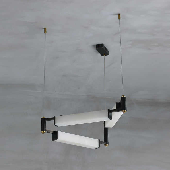 Resident Alabaster Chandelier-DWHOME