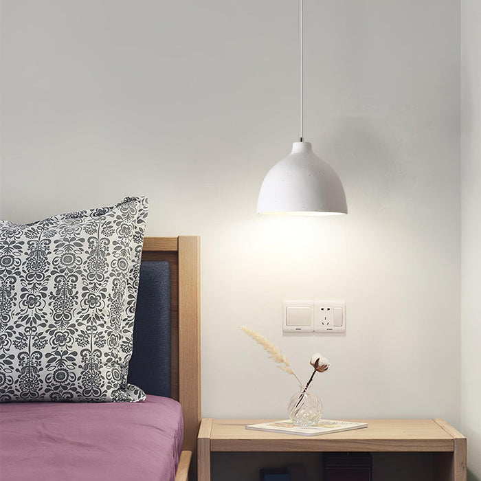 Resin Bowl Pendant Lamp-DWHOME