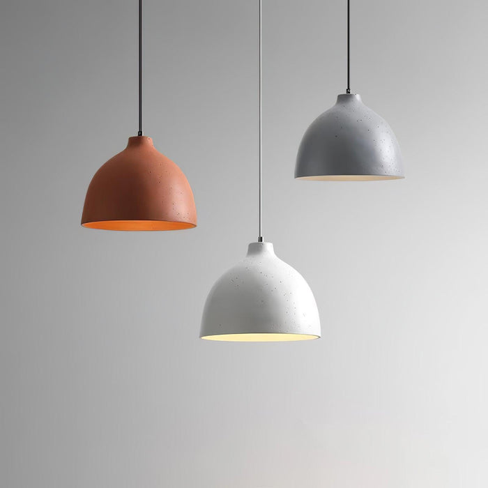 Resin Bowl Pendant Lamp-DWHOME