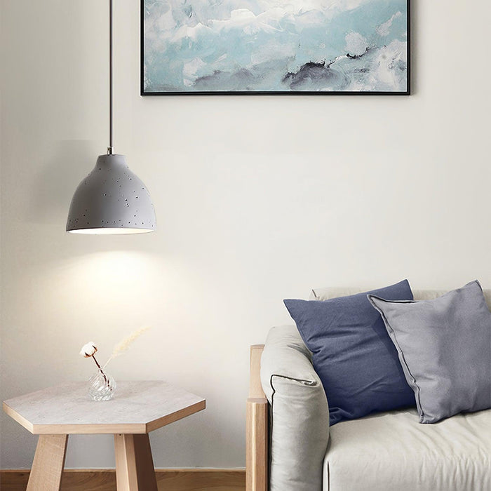 Resin Bowl Pendant Lamp-DWHOME
