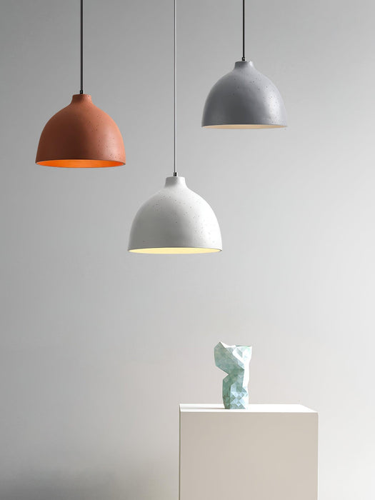 Resin Bowl Pendant Lamp-DWHOME
