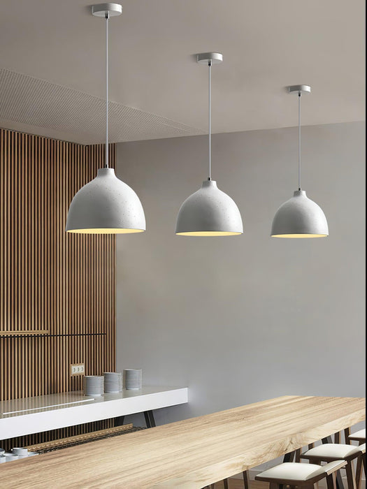 Resin Bowl Pendant Lamp-DWHOME