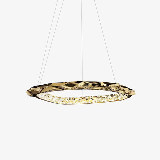 Resin Circlet Brass Pendant Lamp-DWHOME