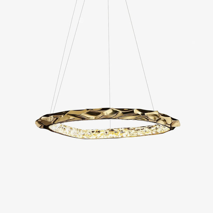 Resin Circlet Brass Pendant Lamp-DWHOME