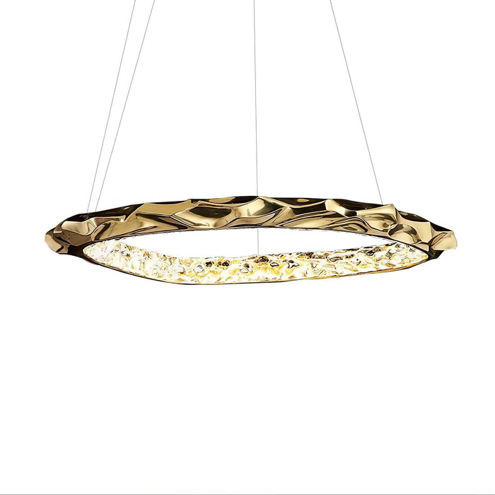 Resin Circlet Brass Pendant Lamp-DWHOME