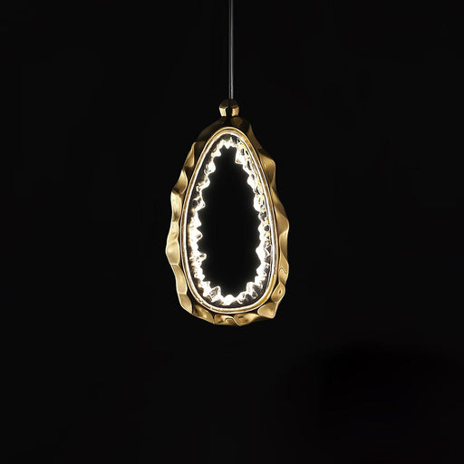 Resin Circlet Brass Pendant Lamp-DWHOME