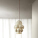Resin Cream Pendant Lamp-DWHOME