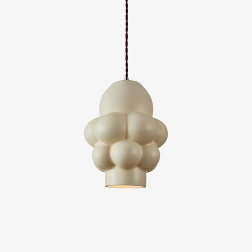 Resin Cream Pendant Lamp-DWHOME