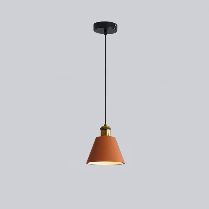 Resin Geometric Pendant Lamp-DWHOME