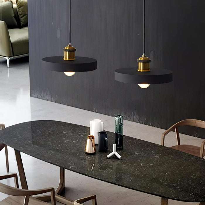 Resin Geometric Pendant Lamp-DWHOME