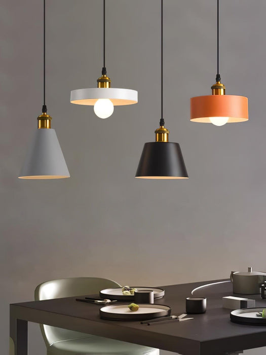Resin Geometric Pendant Lamp-DWHOME
