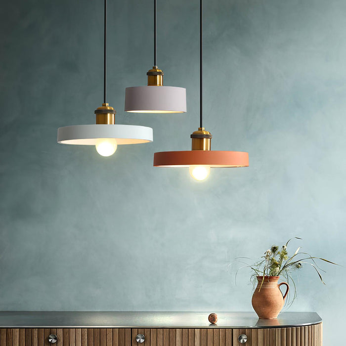 Resin Geometric Pendant Lamp-DWHOME