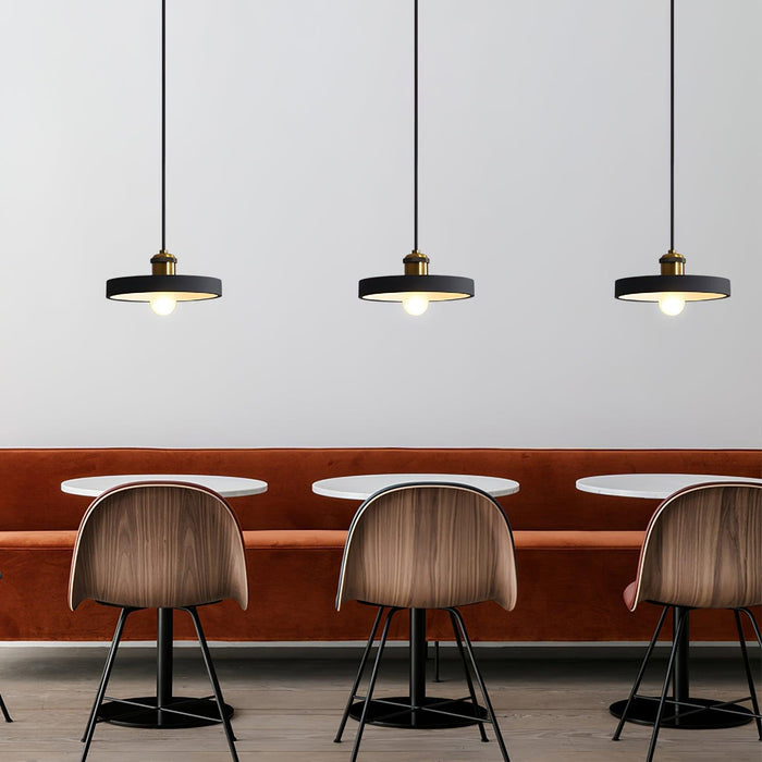 Resin Geometric Pendant Lamp-DWHOME