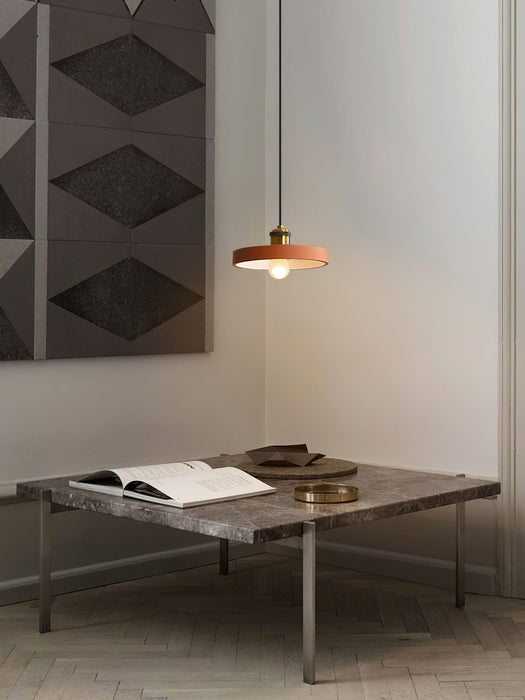 Resin Geometric Pendant Lamp-DWHOME