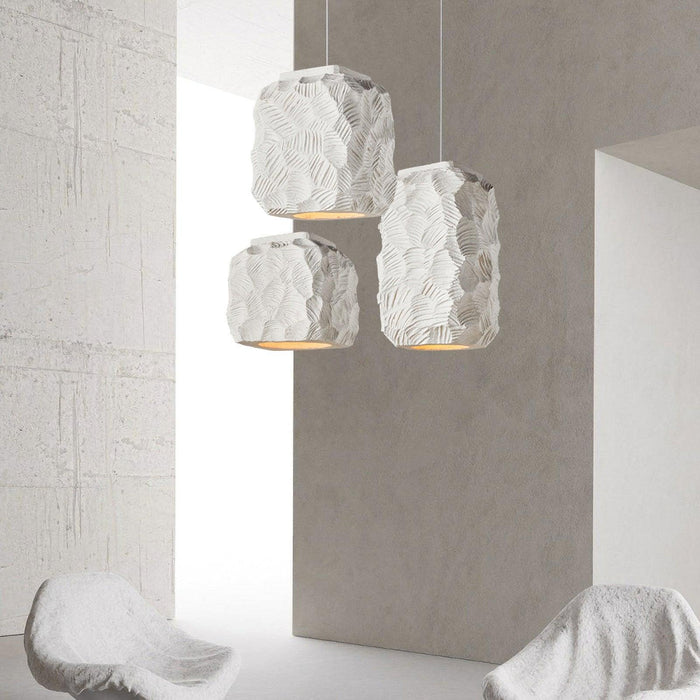Resin Geometry Pendant Lamp-DWHOME