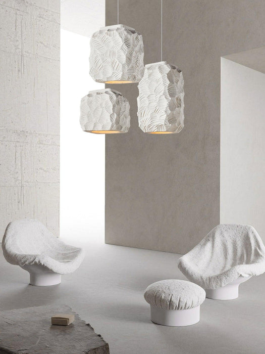 Resin Geometry Pendant Lamp-DWHOME