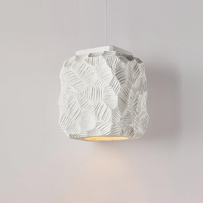 Resin Geometry Pendant Lamp-DWHOME