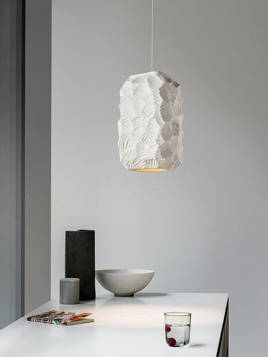 Resin Geometry Pendant Lamp-DWHOME