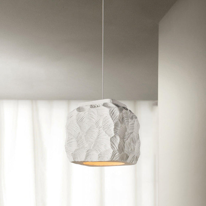 Resin Geometry Pendant Lamp-DWHOME