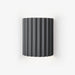 Resin Ribbed Wall Lamp-DWHOME