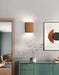 Resin Ribbed Wall Lamp-DWHOME