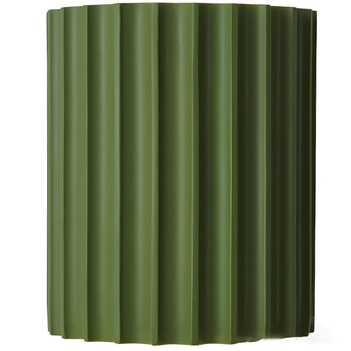 Resin Ribbed Wall Lamp-DWHOME