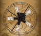 Lars Retro Caged Fan Lamp - DWHOME