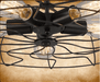 Lars Retro Caged Fan Lamp - DWHOME