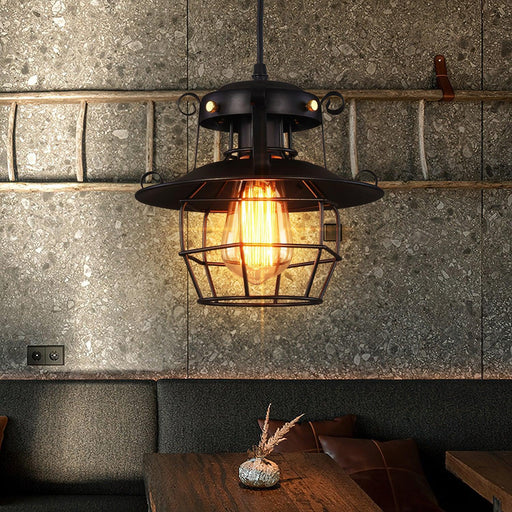 Retro Birdcage Pendant Light-DWHOME