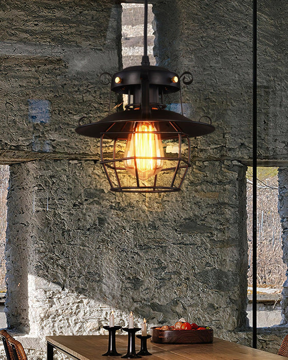 Retro Birdcage Pendant Light-DWHOME