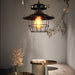 Retro Birdcage Pendant Light-DWHOME