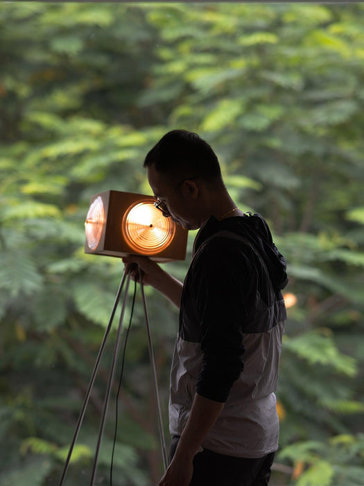 Retro Camera Focus Floor Lamp-DWHOME