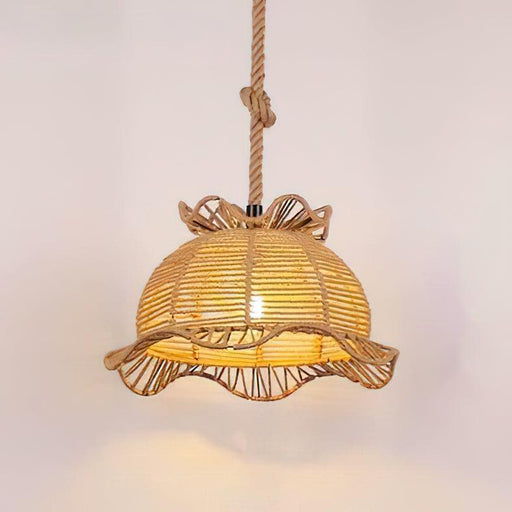 Retro Hemp Rope Interesting Pendant Light-DWHOME