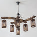 Retro Solid Wood Chandelier-DWHOME