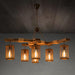 Retro Solid Wood Chandelier-DWHOME