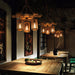 Retro Solid Wood Chandelier-DWHOME