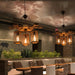 Retro Solid Wood Chandelier-DWHOME
