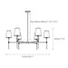 Rhodes Round Chandelier-DWHOME