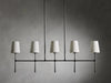 Rhodes Linear Chandelier 5/6 Light-DWHOME