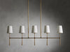 Rhodes Linear Chandelier 5/6 Light-DWHOME