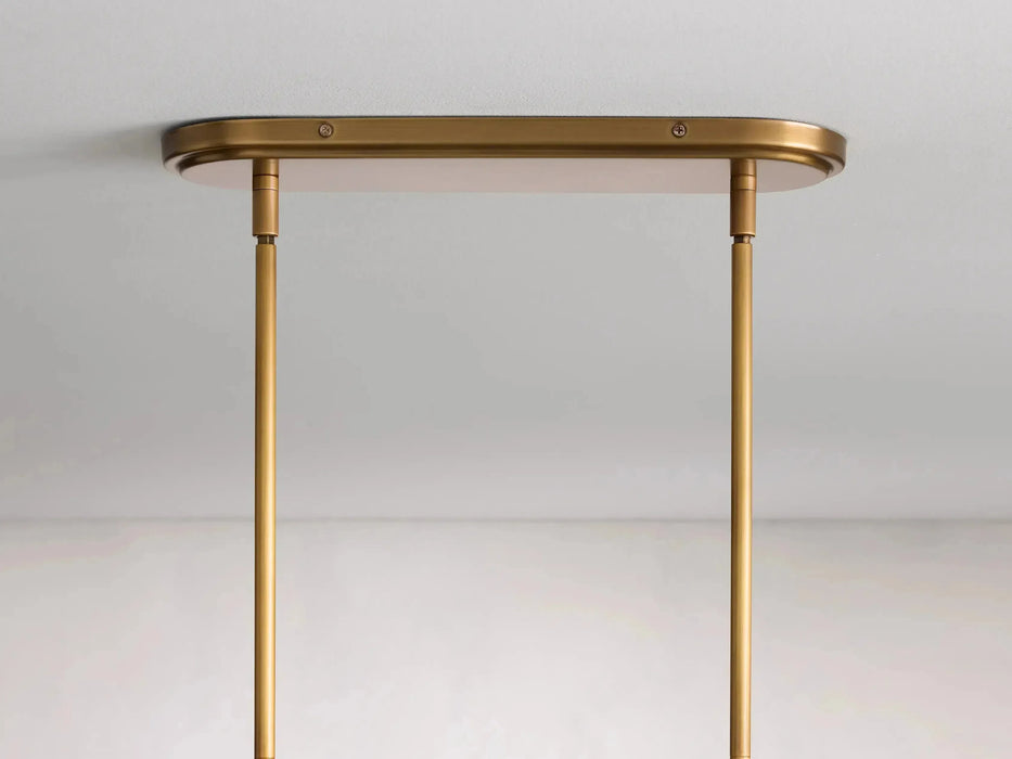 Rhodes Linear Chandelier 5/6 Light-DWHOME