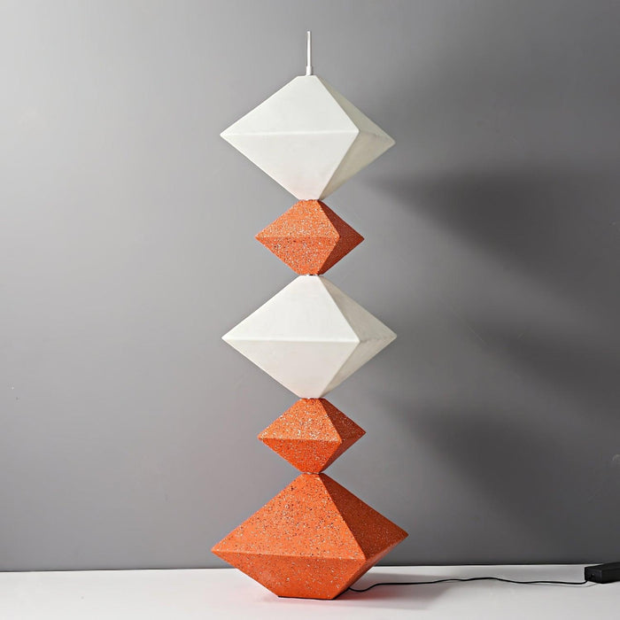 Rhombus Cube Floor Lamp-DWHOME