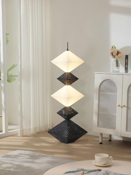 Rhombus Cube Floor Lamp-DWHOME